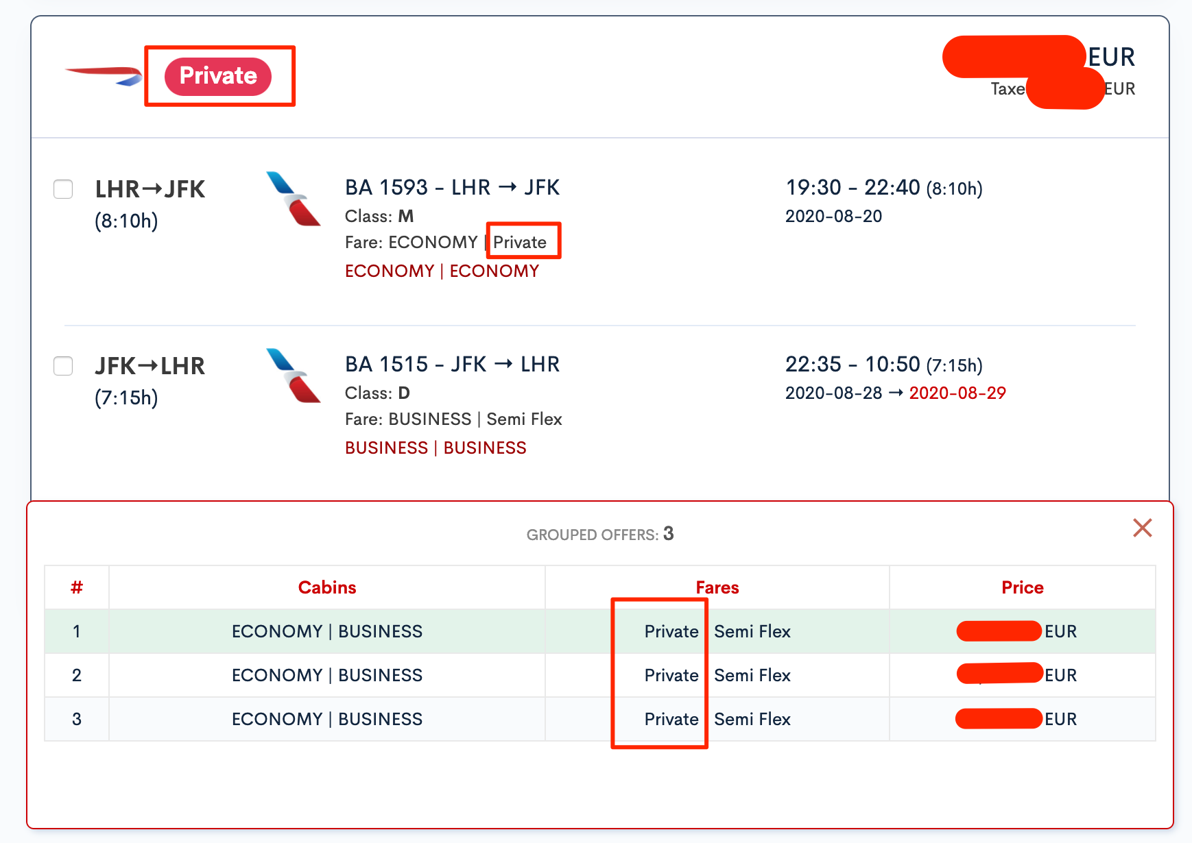 AirGateway-Bookingpad-NDC-Booking-Tool-Private_Fares